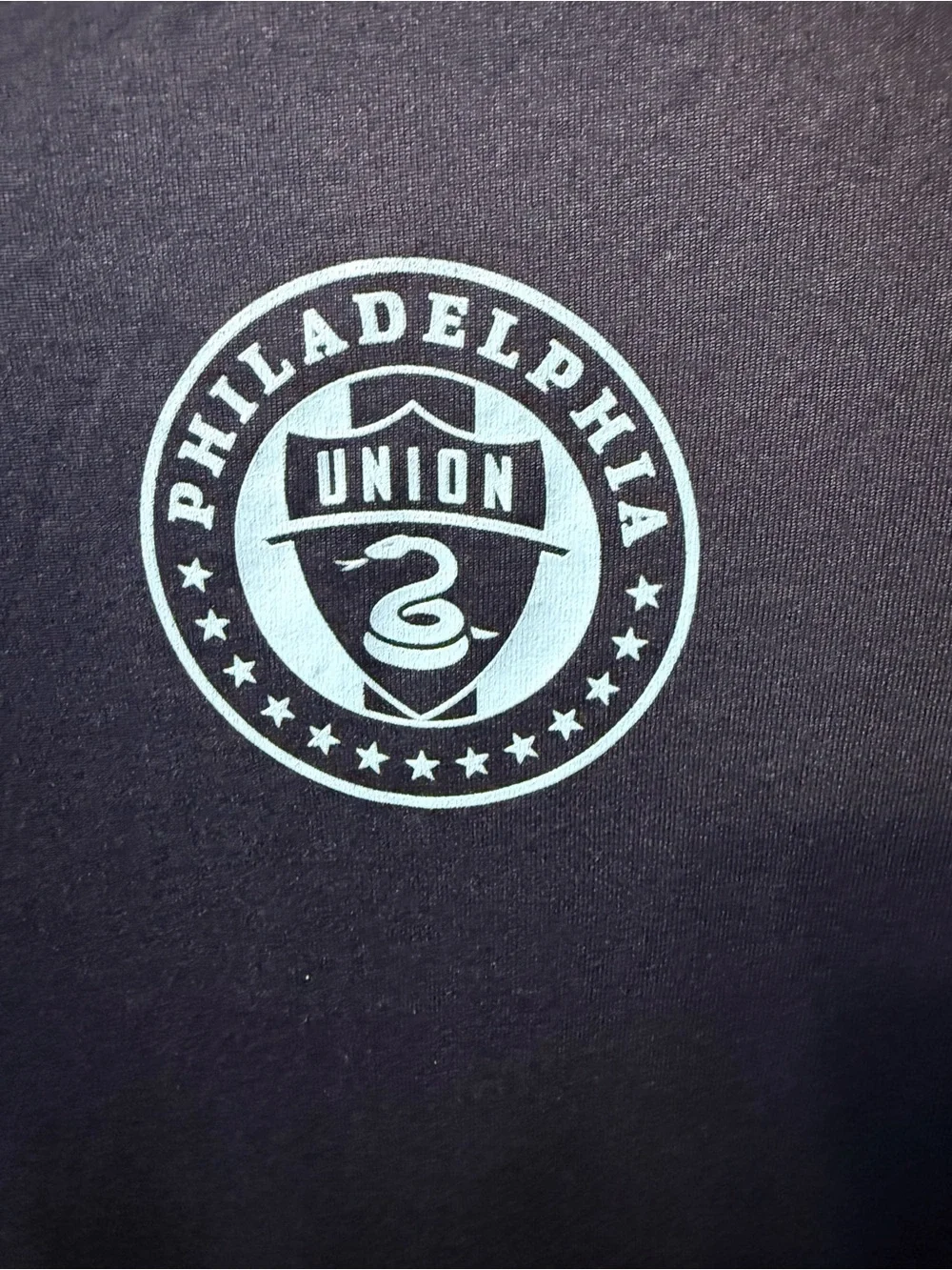 NWT Adidas Philadelphia Union Navy Pregame Performance Long Sleeve Tee 2XL $45